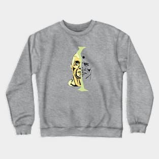 face of man Crewneck Sweatshirt